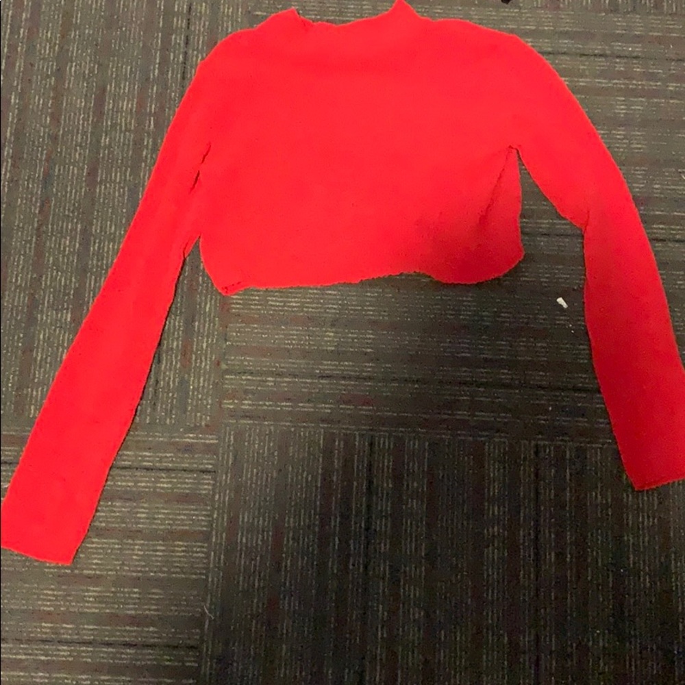 Cropped sweater